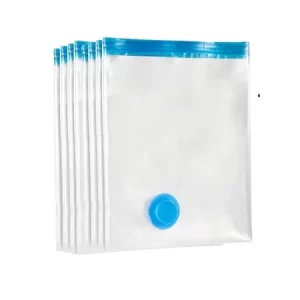 Kit Saco à Vácuo para Organização de Roupas + Bomba Manual