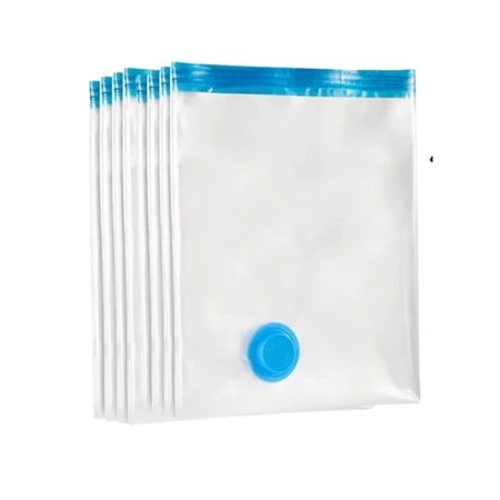 Kit Saco à Vácuo para Organização de Roupas + Bomba Manual